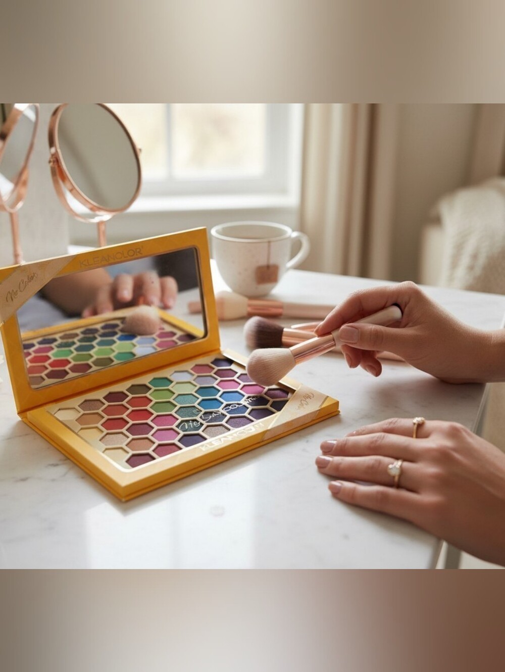 NEW KleanColor "No Color, No Honey II" 38-Color Pressed Pigment Palette